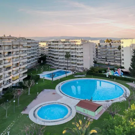 Salou-danubio-center-pool-2bed-portavntura-aa-wifi17 아파트 살루